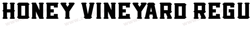 Honey Vineyard Regul字体转换